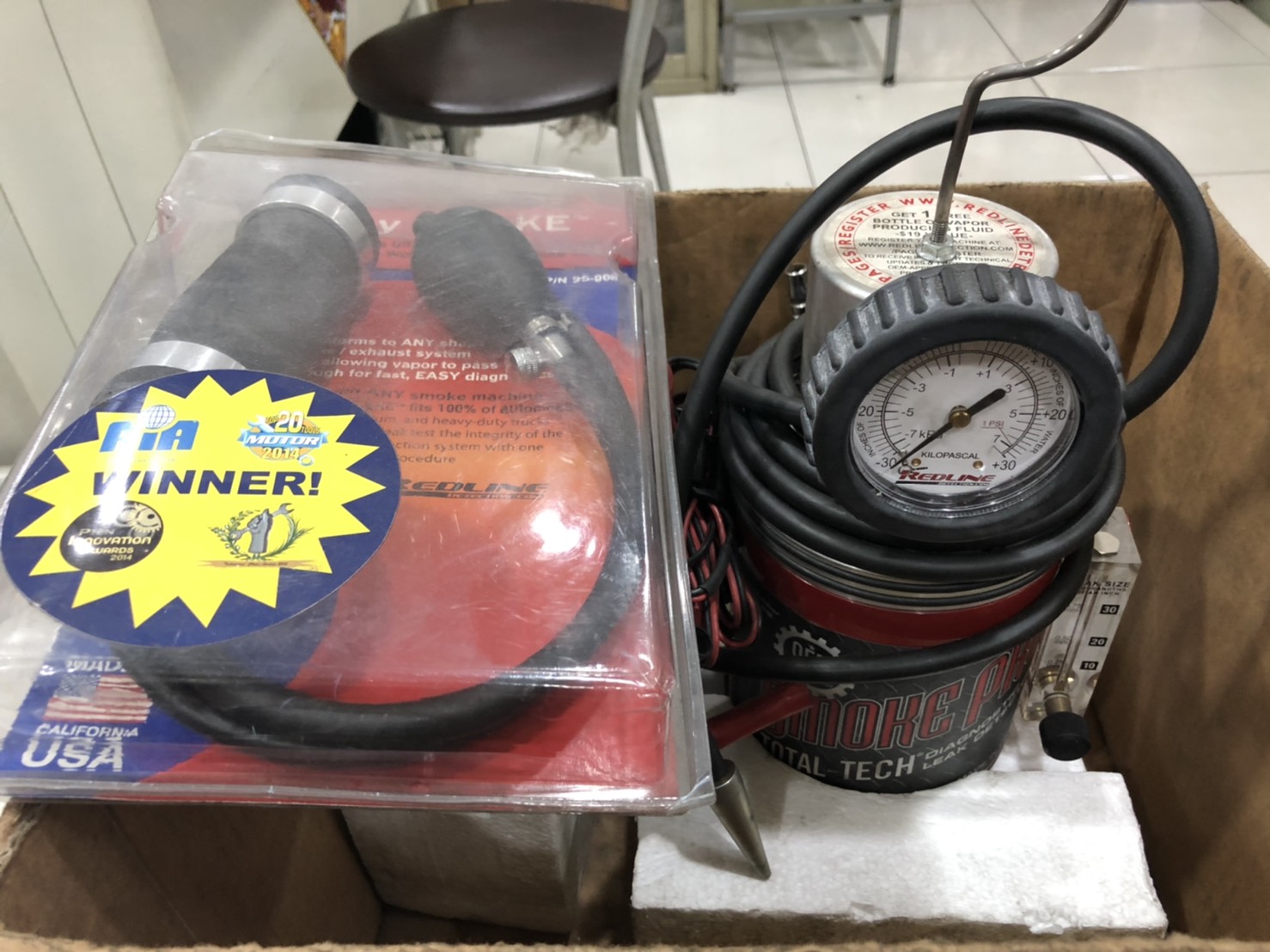 美國煙霧測試器