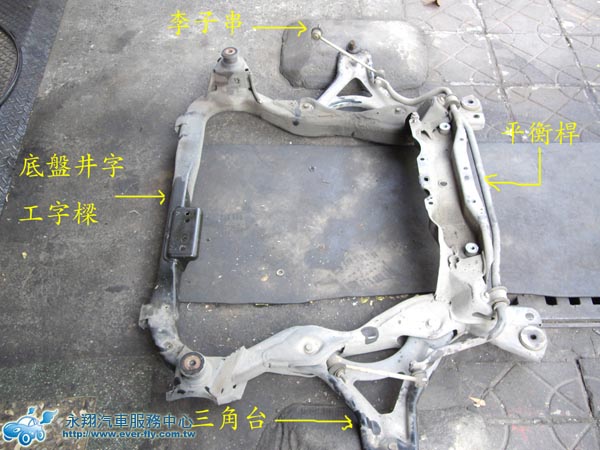 MONDEO2.0拆卸變速箱