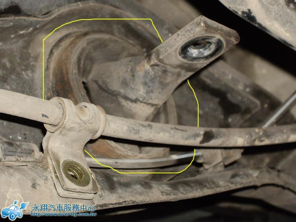 CRV拆後游被臂鐵套