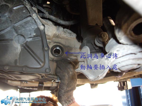 93CAMRY拆卸變速箱