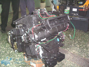 S320 賓士冷氣風箱總成含熱水箱。〈正面〉