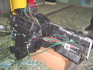 S320 賓士冷氣風箱總成含熱水箱〈反面〉